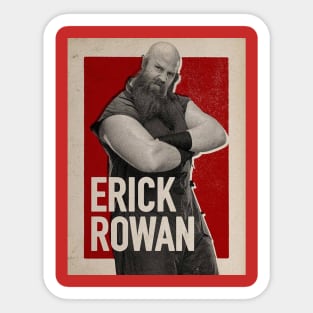 Erick Rowan Vintage Sticker